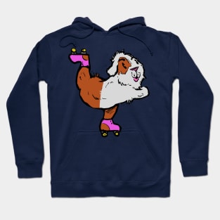 Rollerskating Guinea Pig Hoodie